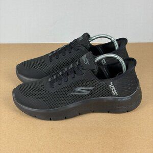 Skechers Slip-Ins Go Walk Flex Grand Entry Athletic Shoes Womens 7 Black Comfort